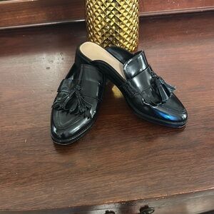 Black Tassel Loafers